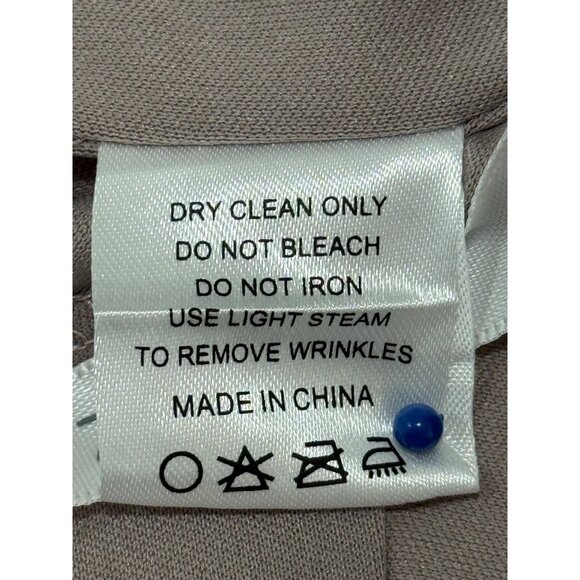 Azazie Leandra Mermaid Pleated Mesh Dress Bridesmaid Gown Hazelnut Pink Sz 2 NEW - Picture 10 of 10